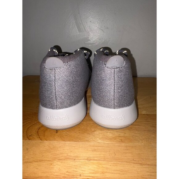 Allbirds Wool Runner-Up Mizzle Sneakers Medium Grey Light Grey Women's W8 Wide - Picture 10 of 14